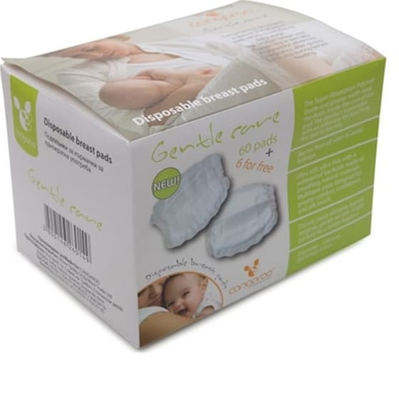 Cangaroo Επιθέματα Στήθους Υποαλλεργικά Gentle Care 60 Τεμάχια image 0