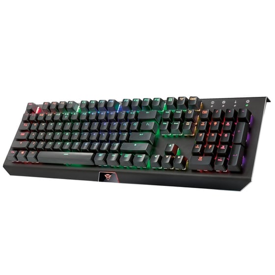 Trust GXT 890 Gaming Μηχανικό Ενσύρματο Πληκτρολόγιο με Outemu Red διακόπτες και RGB φωτισμό (US) image 1