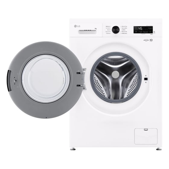 LG F4X1008NWK 8 kg 1.400 Στροφές Λευκό με Wi-Fi Πλυντήριο Ρούχων image 2