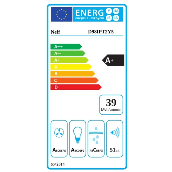 NEFF N 90 D98IPT2Y5 Flex Design 90 cm Απορροφητήρας Καμινάδα Τζάκι image 12