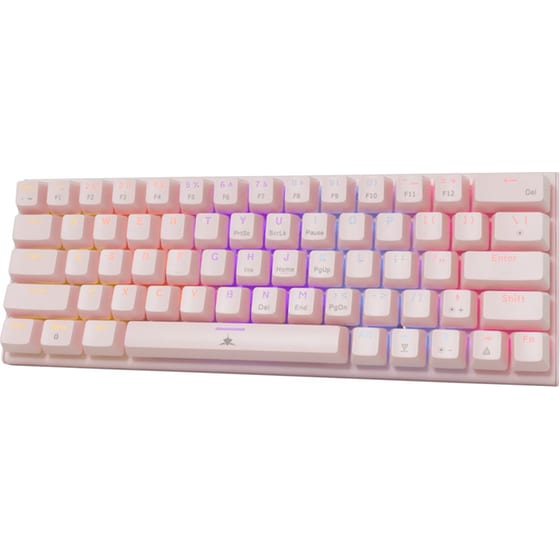 White Shark Wakizashi -2 Ενσύρματο Gaming Πληκτρολόγιο με Blue διακόπτες - Ροζ (US) image 1