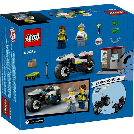 LEGO® City Police Motorcycle Chase (60455) image 2