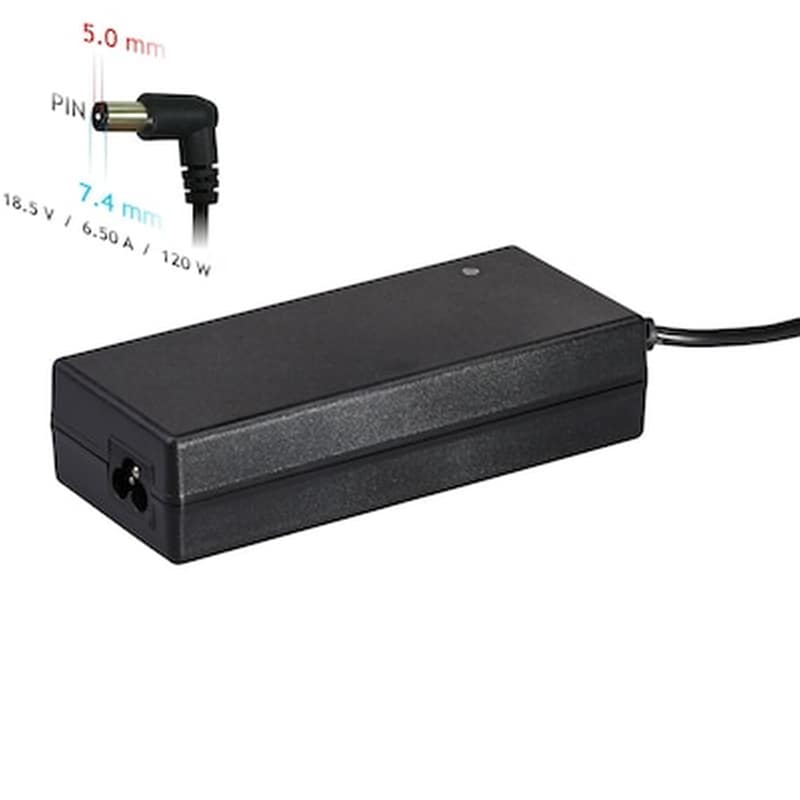 AKYGA Φορτιστής Laptop για Hp/Compaq - Akyga Ak-nd-46 18.5V/6.5A 120W - Black
