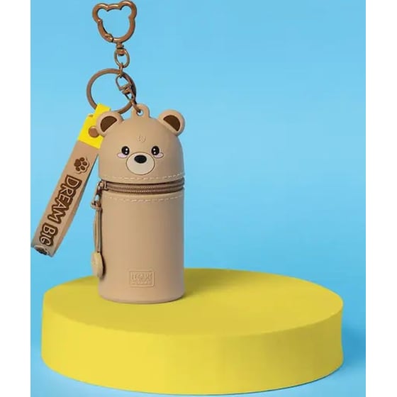 Κασετίνα Σιλικόνης Legami Mini Kawaii με Μπρελόκ Teddy Bear image 5