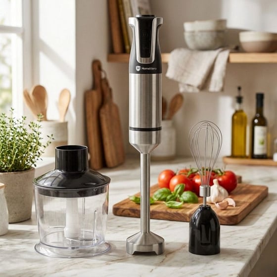 Ραβδομπλέντερ HOMEVERO HV-HBL800B 800 W Ασημί/Μαύρο image 5