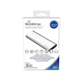 Mediarange USB Type-C SSD 240 GB 2.5"- Ασημί