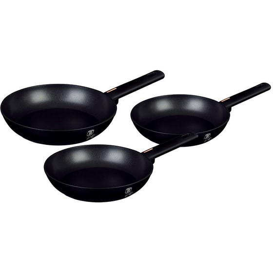 Σετ Τηγάνια BERLINGER BH-7095N 3 τμχ Μαύρο image 0