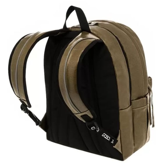 Τσάντα Πλάτης Polo Vinyl Σχολική Σε Λαδί Χρώμα image 1