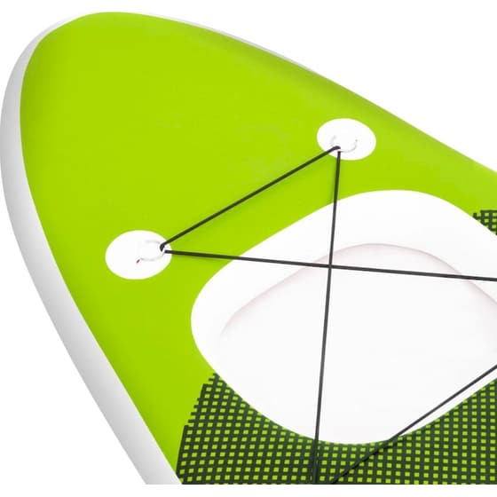 Φουσκωτή Σανίδα SUP VidaXL 300x76x10cm - Πράσινη image 6