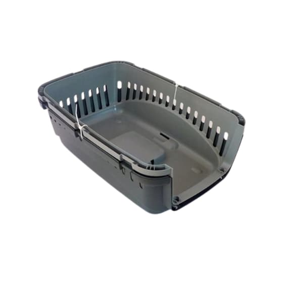 Κλουβί Μεταφοράς Για Σκύλο Και Γάτα - Γκρι/Μπλε image 1