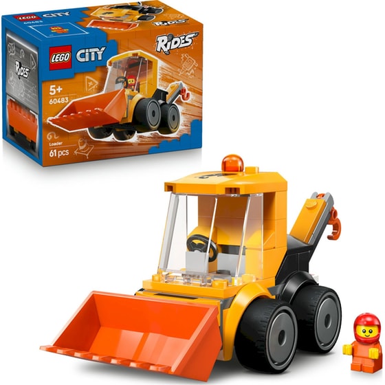 LEGO® City Οχήματα – Φορτωτής Οικοδομών (60483) image 6