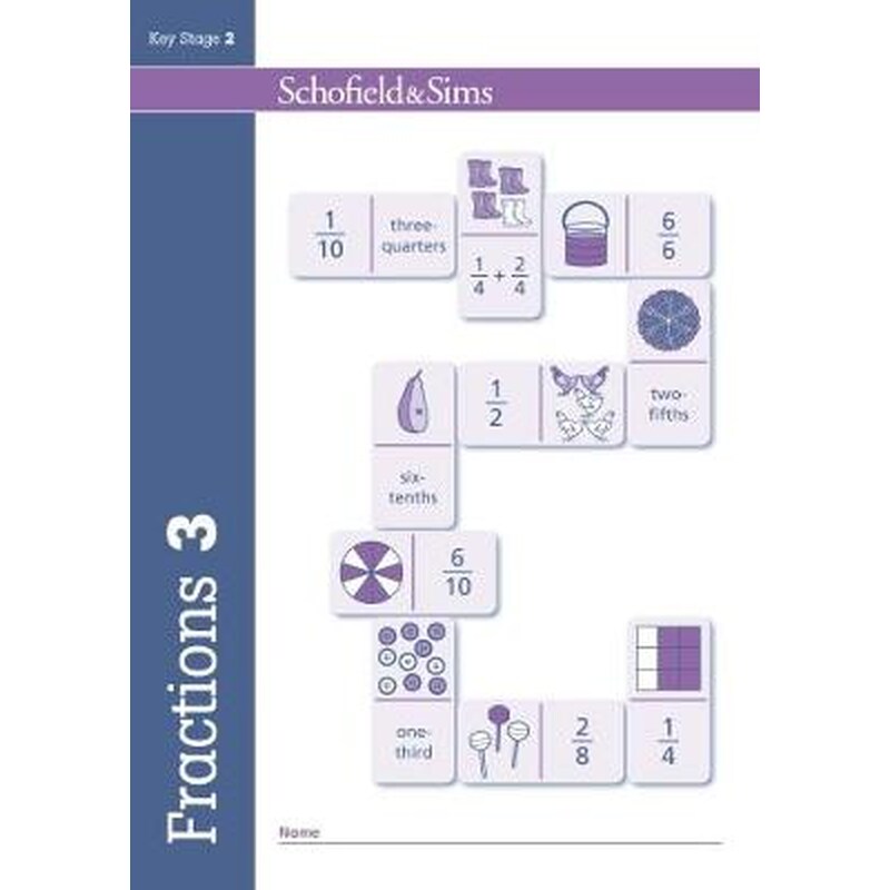 Fractions, Decimals and Percentages Book 3 (Year 3, Ages 7-8)