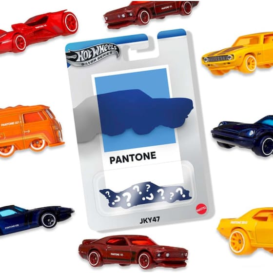 Mattel Hot Wheels x Pantone Silver Series Συλλεκτικά Αυτοκινητάκια 1:64 - Τυχαία Επιλογή Σχεδίου image 1