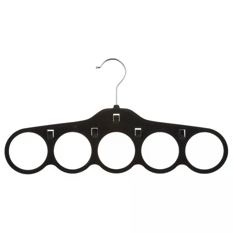 Κρεμάστρα για Φουλάρια Spitishop F-v Hanger 116526 41×2.5×21.5 cm – Μαύρη