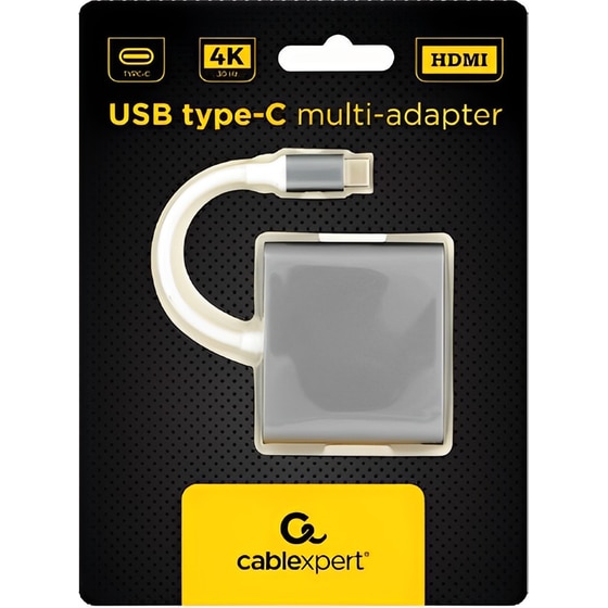 Docking Station Gembird A-CM-HDMIF-02-SG 3-Port USB 3.0 συμβατό με USB-C image 2
