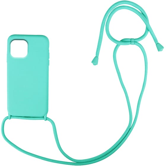 Θήκη Apple iPhone 13 - My Colors CarryHang Θήκη Σιλικόνης με Κορδόνι - Γαλάζιο image 0