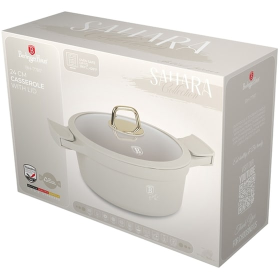 Κατσαρόλες BERLINGER HAUS BH7787 24 cm 4.4 L Μπεζ image 3