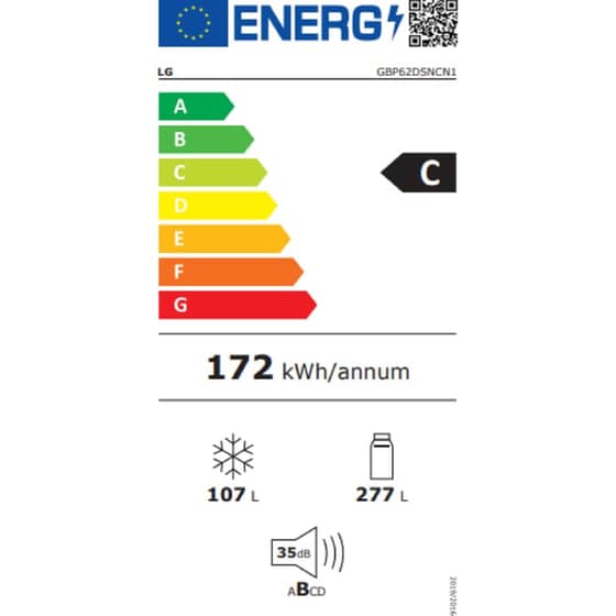 LG GBP62DSNCN1 Total No Frost 384 Lt Dark Graphite Ψυγειοκαταψύκτης image 14