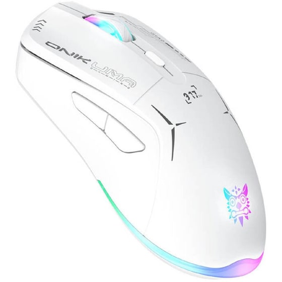Onikuma CW917 Gaming Ασύρματo Ποντίκι RGB - Λευκό image 1