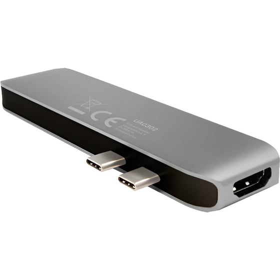 Docking Station LogiLink UA0302 7-Port USB 3.0 συμβατό με Dual USB-C image 2