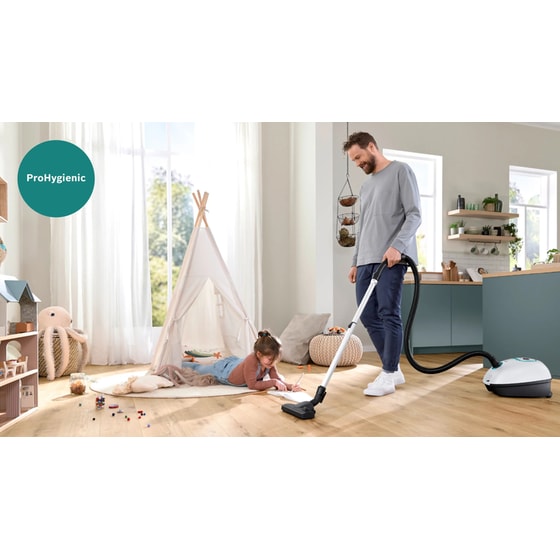 BOSCH BGB41HYG1 WH 600 W με Σακούλα 4 L Λευκό Ηλεκτρική Σκούπα image 11