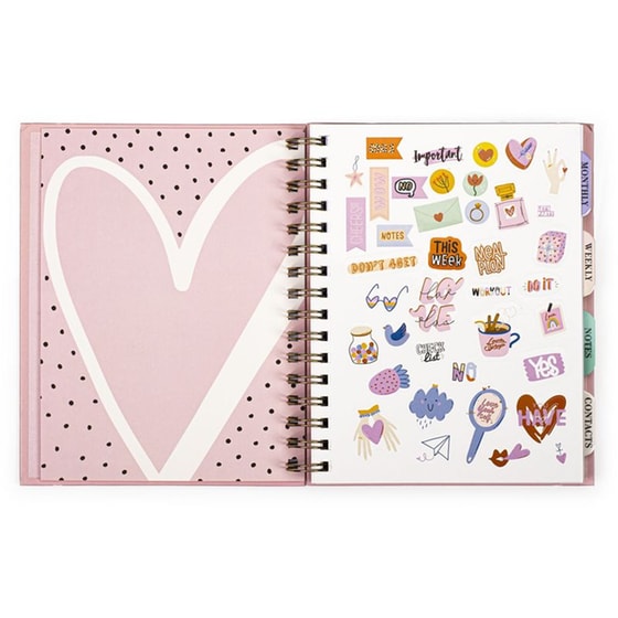 Ημερολόγιο Posh+Pop 2026 12Μ Σπιράλ Bow image 4