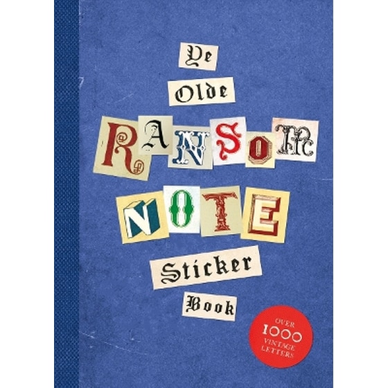 Ye Olde Ransom Note Sticker Book image 0