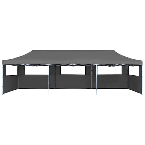 Τέντα Vidaxl Χάλυβας Πτυσσόμενο 3x9m - Ανθρακί image 5