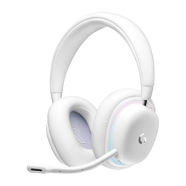 Logitech G G735 Gaming Ασύρματα Ακουστικά 2.4 GHz/Bluetooth/3.5mm - White Mist