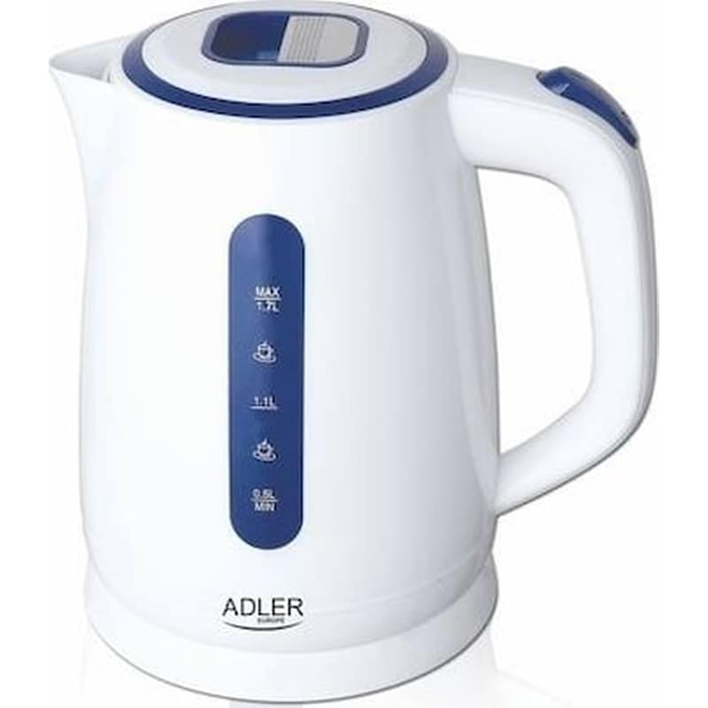 Βραστήρας ADLER AD-1234 2200 W 1.7 L Λευκό