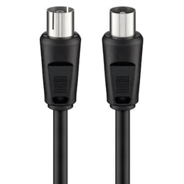Goobay Καλώδιο Κεραίας Αρσενικό Σε Θηλυκό 11509 70db Ccs 0.5m Μαύρο