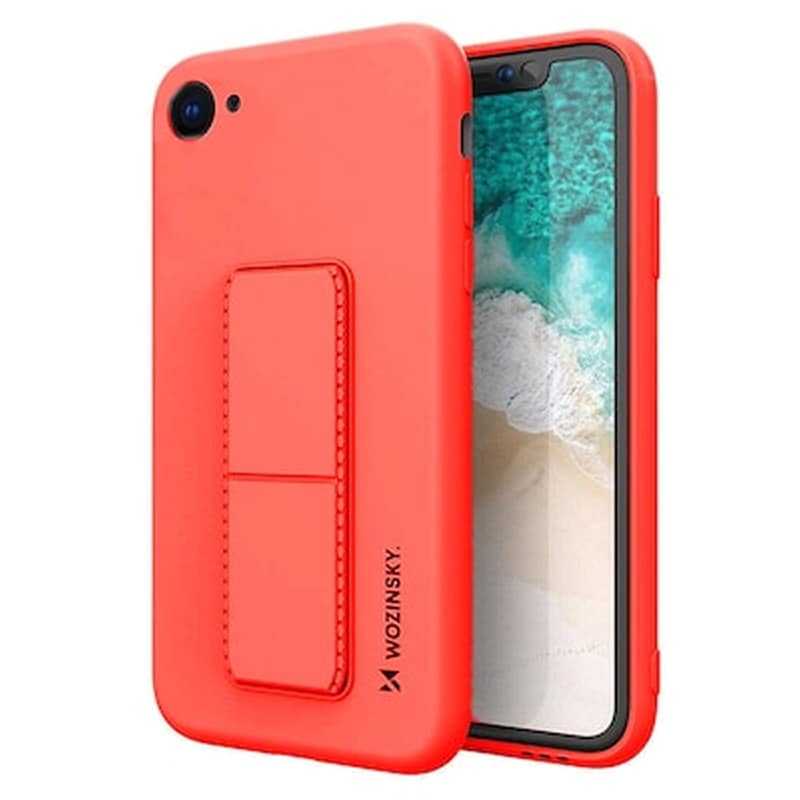 WOZINSKY Θήκη Apple iPhone 7/iPhone 8 - Wozinsky Kickstand Flexible - Red