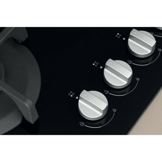 INDESIT ING 61T/BK 59 cm Μαύρo Εστία Αερίου Αυτόνομη image 6