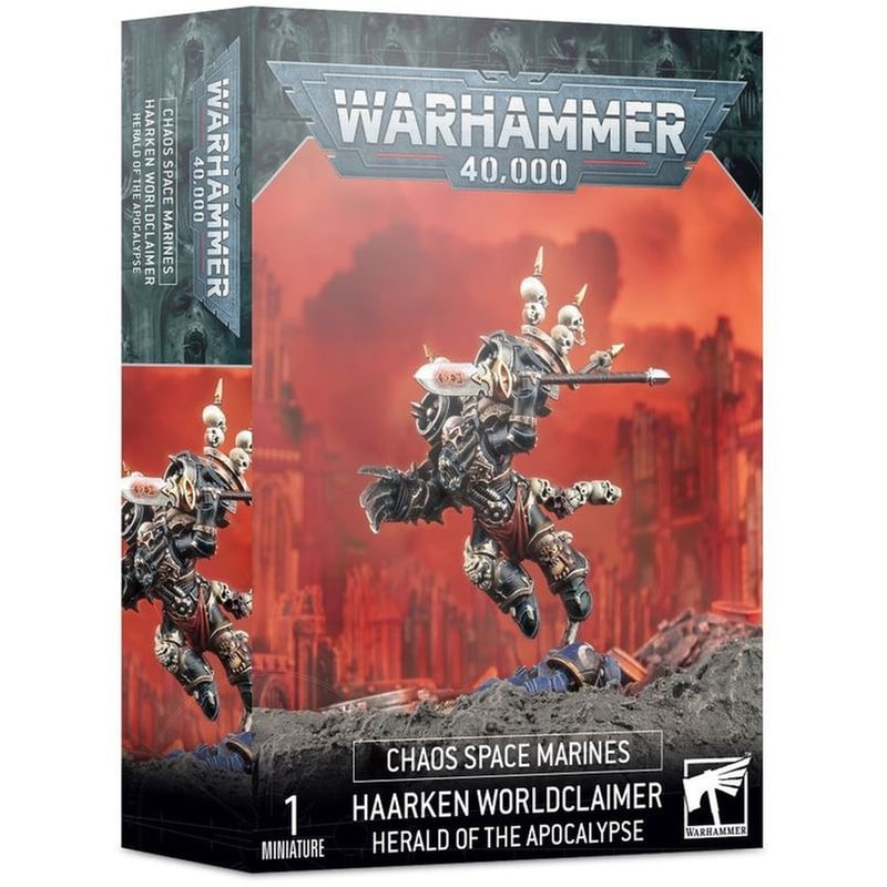 Chaos S/m: Haarken Worldclaimer Warhammer 40k GAMES WORKSHOP