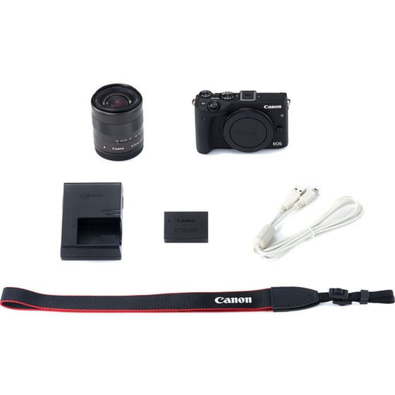 Mirrorless Camera Canon EOS M3 18-55mm Kit - Μαύρο image 5