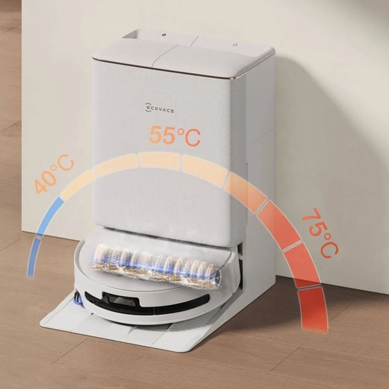 ECOVACS DEEBOT T90 OMNI για Σκούπισμα και Σφουγγάρισμα Λευκό Σκούπα Ρομπότ image 29