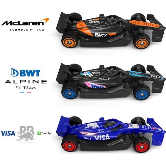 Mattel Hot Wheels Πίστα Racing Formula 1 Sprint Race Circuit με 3 Αυτοκινητάκια 1:64 (JDY15) image 2