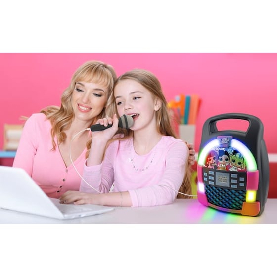 Ekids Lol Surprise Karaoke Και Ασύρματο Μικρόφωνο Για Παιδιά Και Εφήβους Με Ενσωματωμένη Μουσική image 5