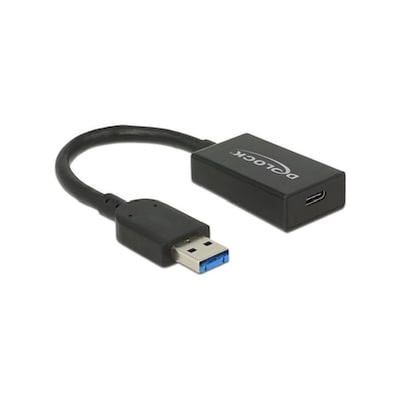 Αντάπτορας DeLock USB-A Male σε USB-C Female