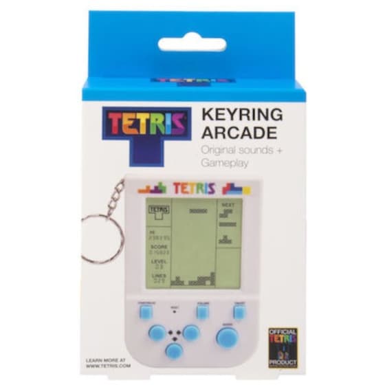 Φορητή Κονσόλα Μπρελόκ Fizz Creations Tetris Keyring Arcade image 1