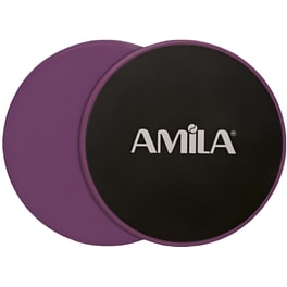 Δίσκοι Ολίσθησης Amila 18 cm - Μωβ