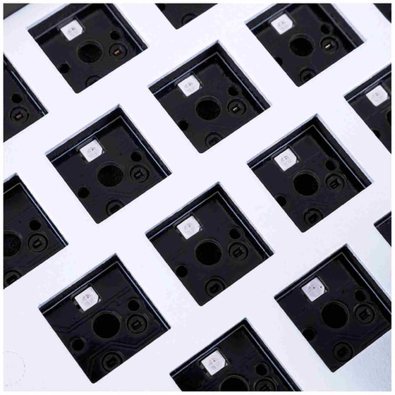 Sharkoon Skiller SGK50 S4 Μηχανικό Ενσύρματο πληκτρολόγιο με RGB φωτισμό Λευκό (US) image 5