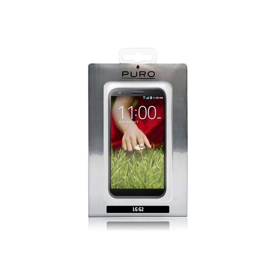 Θήκη LG G2 - Puro Silicon Case LGG2SBLK Μαύρο image 3