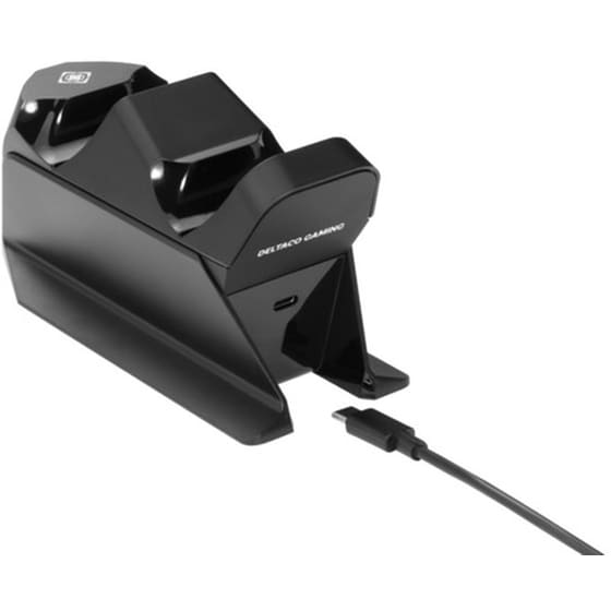 Βάση Φόρτισης Deltaco Dual Charging Dock για PS5 - Μαύρο image 2