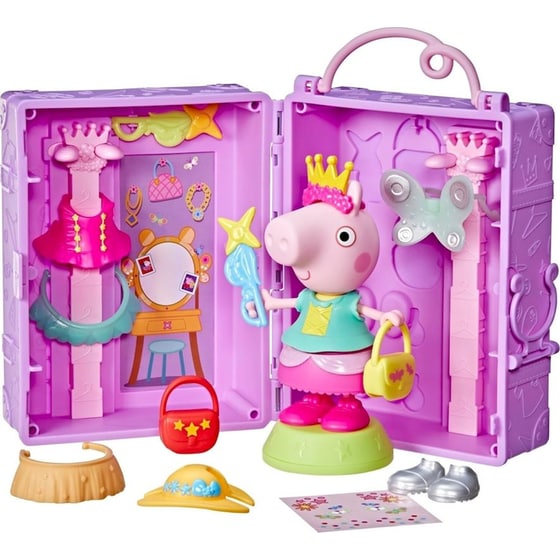 Hasbro Σετ Παιχνιδιού Peppa Pig Η Ντουλάπα της Peppa (G10175) image 2