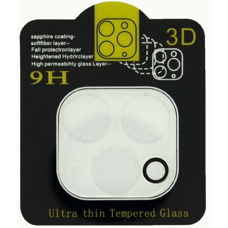 GOOSPERY Προστατευτικό καμερών Apple iPhone 11 Pro Max - Goospery Tempered Glass Camera Protector 0.02mm 9Η - Transparent - Σετ 2 τμχ