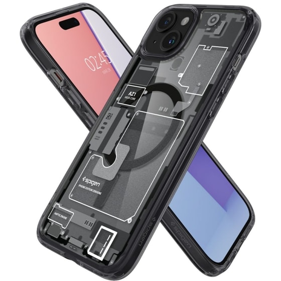 Θήκη Apple iPhone 15 Plus - Spigen Ultra Hybrid Magfit - Zero One image 5