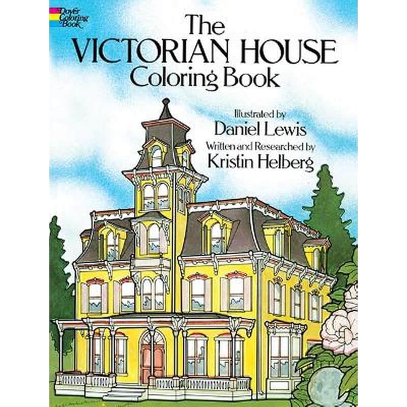The Victorian House Colouring Book