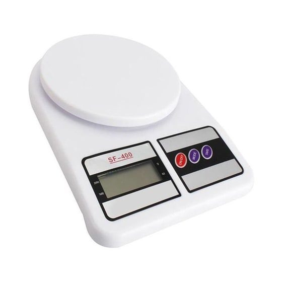 ARIA TRADE 1g/5kg Λευκή Ψηφιακή Ζυγαριά Κουζίνας image 2