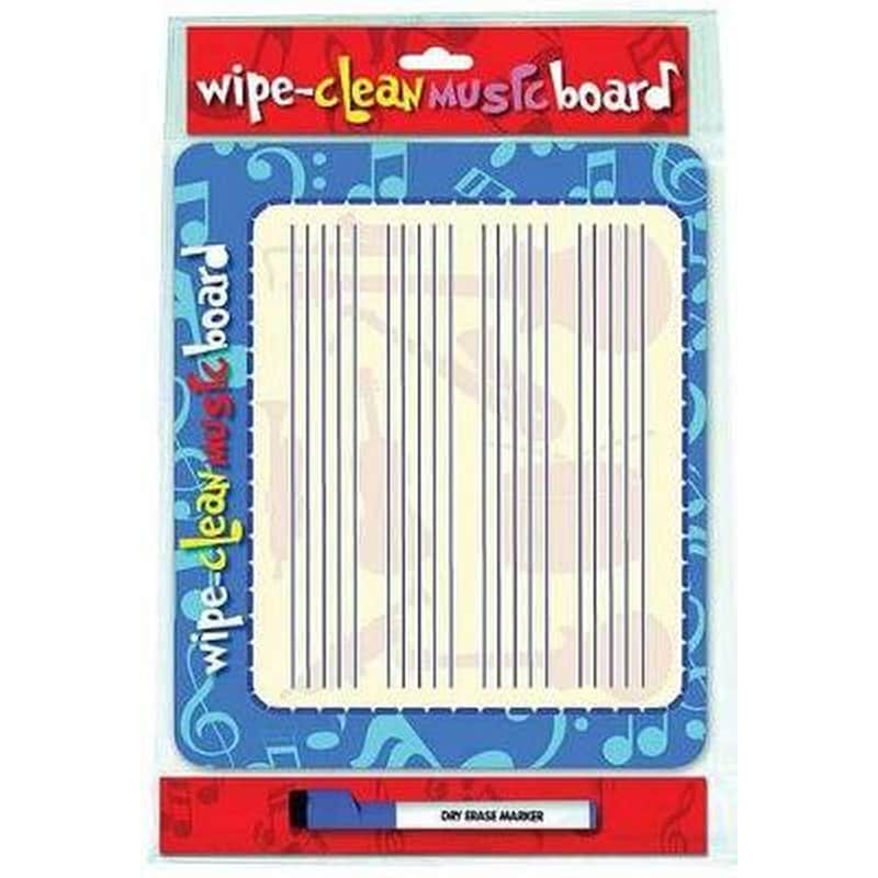 Wipe Clean Music Board (Landscape Edition)